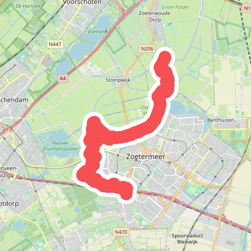 Zoetermeer - Zoeterwoude · Groene Hartpad etappe 8