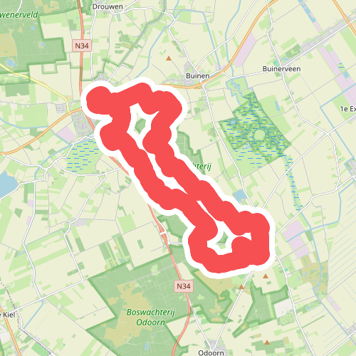 Exloo · Klaverblad Borger etappe 4