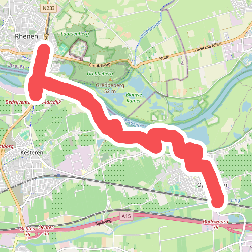 Rhenen - Opheusden · Pad van de Vrijheid etappe 2