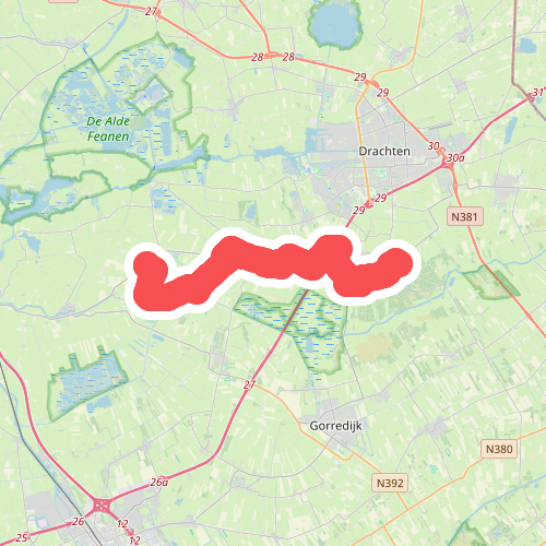 Opsterland - Beetsterzwaag · Groot Frieslandpad etappe 13
