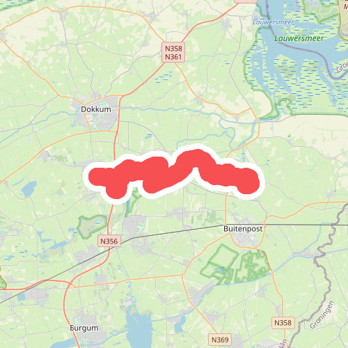 Damwâld - Kollum · Noardlike Fryske Wâlden etappe 4