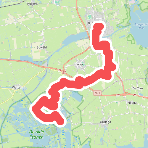 Earnewâld - Burgum · Noardlike Fryske Wâlden etappe 10